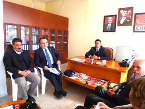 ÇAMLIYAYLA İLÇE ÖRGÜTÜ ZİYARET 01.04.2011