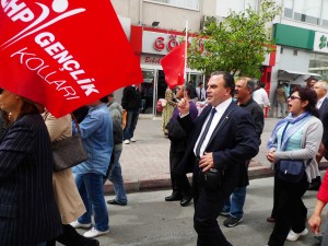 NÜKLEER KARŞITI PLATFORM EYLEMİNE KATILDI 02.04.2011